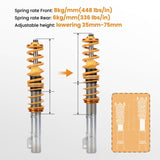 66687845 Coilover Suspension Kit Fit For VW Golf Mk4 Jetta 1J1 FWD & NEW BEETLE 1998-2007 14284604