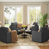 Modular Sectional Sofa with Storage Seat Upgrade Convertible Sofa Couch for Living Room/Deep 27'' B2716P236646