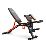 DAV Adjustable Preacher Curl Weight Bench With Leg ExtensionSupport for self-pickup face sheet, 11073184