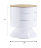 Otith Accent Table with Display and Utility Function B2726P243239