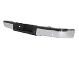 Pickup Rear Bumper Ford F150 2009-2014-Silver/Steel/With Holes 99426537