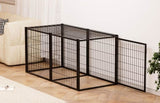 ZNTS Dog Crate 63" Dog Kennel for Small Medium Dogs, Puppy Dog Playpen with Top, Pet Cage, Indoor, W1162P245312