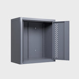 Metal garage cabinet with door, wall-mounted storage cabinet, floating tool cabinet for basements, W396P305716