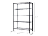 5 Tier Storage Rack Wire Shelving Unit Storage Shelves 63382395