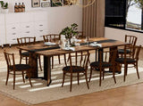70.9"Rectangular Large Dining Table, Waterproof Large Desk for 8 People, Deluxe Family Dining Table W1162P291767