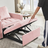 Three-in-one sofa bed chair folding sofa bed adjustable back into a sofa recliner single bed adult W1359137401