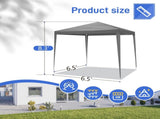 6.5x6.5FT Four Sides Portable Party Tent 69241973