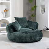 COOLMORE Lazy Sofa Durable Comfort Lounger High Back Bean Bag Chair Couch With Three Pillows for W395P252054