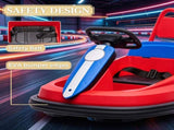 Red 6V Bumper Car for Kids 360&deg Rotation Electric Ride On for Indoor Playroom 96715853