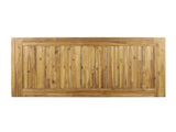 Outdoor 69" Acacia Wood Dining Table, Sandblast Natural Finish 62617.00