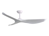 52 Inch Indoor Ceiling Fan With 6 Speed Remote 3 ABS Blade Reversible DC Motor White For Living Room W934P200077