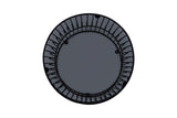 ET901 Modern Contemporary Metal Nested base and Tinted tempered glass top material 21" Height End B009P306197