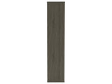Weathered Grey 10-Shelf Open Back Bookcase B062P153821
