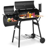 ZNTS Outdoor Black BBQ Grill 90672802