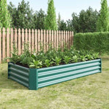 ZNTS Raised Garden Bed Outdoor, 6×3×1ft , Metal Raised Rectangle Planter Beds for Plants, Vegetables, and 21283723