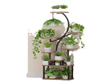 Plant Stand with Grow Lights, 8 Tiered Indoor Plant Shelf, 61" Tall Plant Stand for Indoor Plants W2641P199619