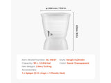 2.64 Gallon Beverage Dispenser with Spigot and Ice Chamber, Plastic Drink Dispenser for Juice, Iced 93070471