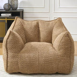 Sofa chairs with highly resilient foam for living rooms and bedrooms, comfortable square lazy, W1996P252265