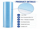 Polycarbonate Roof Panel Roll, Clear Roofing Panels Insulated Rainproof Greenhouse Panels Glass 02534275
