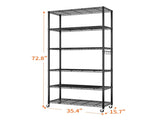 six-layer segmented with 2'' rubber wheels M8 adjustable feet 1 side cone hook Freely adjustable 58542185