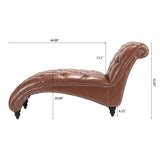 Tufted Armless Chaise Lounge W68041070