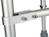 Medical Bathroom Safety Shower Tub Heavy Duty Aluminium Alloy Bath Chair Bench with Back White 77592932