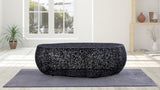 T3601-50 Oval Coffee Table Black B009140731