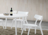 Roma Contemporary White Round Dining Table T2574P165164