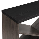 70.87 inch Farmhouse Console Table, X Shape Detachable ExtraLong Table with Storage for Entryway, W2317P233346