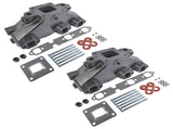 2*Exhaust Manifold w/gaskets bolts Replacement for Mercruiser GM 4.3 2002-UP Dry Joint Riser 79647865