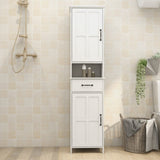 Double Door Narrow Height Slim Floor Standing Cabinet 72104839