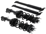 4pcs Front & Rear Shock Struts w/ Coil Spring Set fit for 2009-2015 Honda Pilot 3.5L 16632895