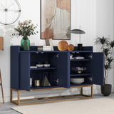 ZNTS Modern Sideboard Elegant Buffet Cabinet with Large Storage Space for Dining Room, Entryway 81516874