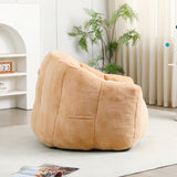 Bean Bag Chair, Bean Bag Sofa Chair with Armrests Stuffed High-Density Foam, Lazy Sofa Comfy Chairs W2200P313807