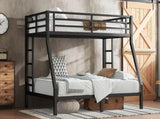 Metal Twin over Full Bunk Bed for Teens and Adults,Space-Saving/Noise Reduced/No Box Spring Needed, W1580P368409