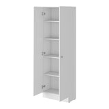 ZNTS Virginia Double Door Storage Cabinet, Five Shelves B128P148833