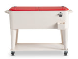 80QT 87.5*38.5*91cm Rectangular Plastic Box Iron Leg Tube Freezer Insulation 89582455