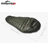 Kamperbox Outdoor Camping Down Sleeping Bag Winter Warm Sleeping Bag Camping Waterproof Sleeping Bag 21285737