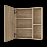 Lincoln Mirrored Medicine Cabinet, Five Interior Shelves B128P148930