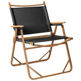 54.5*58*73.5cm Large Aluminum Frame 600D Khaki Oxford Fabric Loading 100kg Imitation Wood Grain 73104265