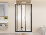 Framed Bi-fold Pivot Shower Door 30