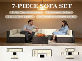 Pieces Patio Furniture Set 52097506