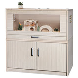 Guinea Pig Cages, Hamster Cage Wood with Independent Storage Cabinet, House for Rat Chinchilla with W1850P168632