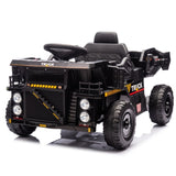 12V Kids Ride On Dump Truck W/Parents Control,2wd,Rear-wheel suspension,Electric Dump Bed and Extra W1578P235125