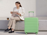 HIFINE TOURIST 20"/24"/28" 3 pcs/set in ABS Spinner Wheel Luggage, Carry on Suitcase, Matching W2787P342143