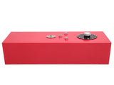 15 Gallon 60L Universal Top Feed Aluminum Fuel Tank Oil Level Sensor Red 38484204