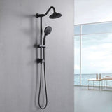 6 Inch Rain Shower Head with Handheld Shower Head Bathroom Rain Shower System W121956006