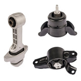 3Pcs Engine Trans & Torque Strut Mount for Hyundai Elantra Veloster Kia Forte Forte5 1.6L 1.8L 2.0L 93270294