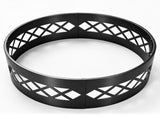 32in Fire Ring, Diamond Lattice Pattern, Round, Iron 73655264