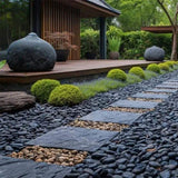 38lbs Decorative Garden Stone Outdoor Landscaping, Walkways, Yard, 1-3 inch Large Polished River W3280P296561
